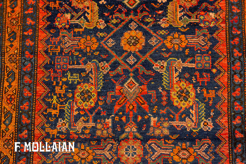 Antique Persian Malayer Gallery Size Carpet  n°:55841361